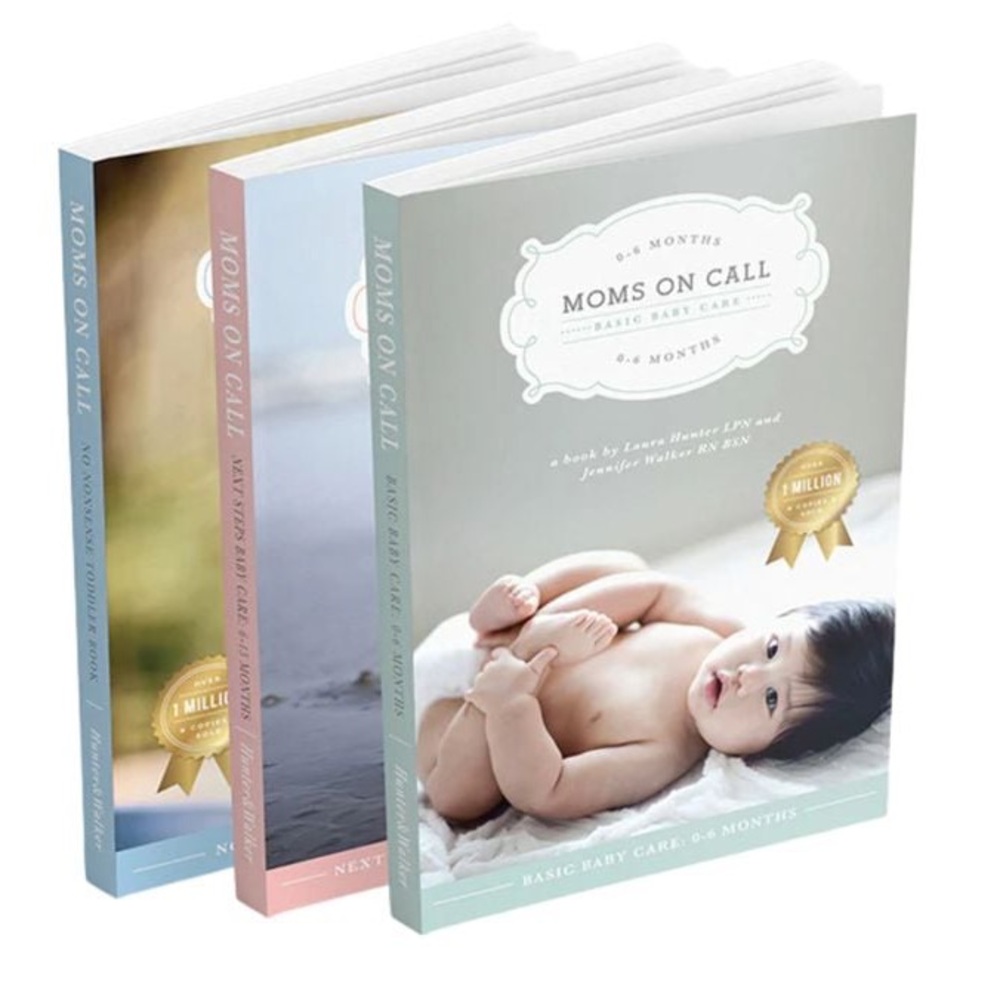 Moms On Call Parenting Guide Set (3 used books)